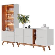 Cristaleira e Balcão Buffet Noronha Colibri