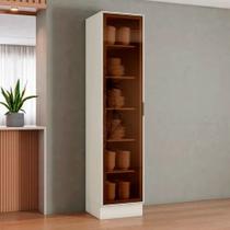 Cristaleira Fineze 1 Porta Vidro Mdf Com Led Henn Cristaleira Fineze 1 Porta Vidro Mdf Com Led Henn