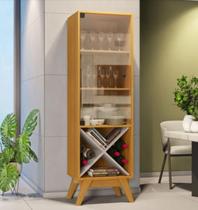 Cristaleira Graça JCM Movelaria - Cinamomo/Off