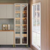 Cristaleira Jantar 2 Portas Vidro 180cmx70cm Allure Cristaleira Jantar 2 Portas Vidro 180cmx70cm Allure