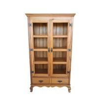 Cristaleira Madeira de Demolição 2 Portas 2 Gavetas e Pés Luiz XV Sudeste Rústico Cristaleira Madeira de Demolição 2 Portas 2 Gavetas e Pés Luiz XV Sudeste Rústico