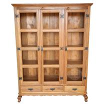 Cristaleira Madeira de Demolição 3 Portas 3 Gavetas Sudeste Rústico Cristaleira Madeira de Demolição 3 Portas 3 Gavetas Sudeste Rústico