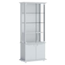 Cristaleira Monalisa Branco Acetinado - Imcal Cristaleira Monalisa Branco Acetinado - Imcal
