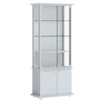 Cristaleira Monalisa Branco Acetinado - Imcal Cristaleira Monalisa Branco Acetinado - Imcal