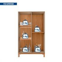 Cristaleira Mondrian 2 Portas com Led 2 Prateleiras MDP e HDF 90cm Sued Mr Freijo Cristaleira Mondrian 2 Portas com Led 2 Prateleiras MDP e HDF 90cm Sued Mr Freijo