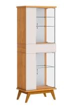 Cristaleira Nuance AD Nature com Off White - Imcal Móveis