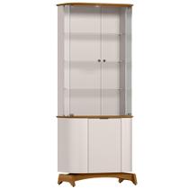 Cristaleira Para Sala de Jantar Bar 3 Portas Verbena N01 Off White Ypê - Lyam Decor Cristaleira Para Sala de Jantar Bar 3 Portas Verbena N01 Off White Ypê - Lyam Decor