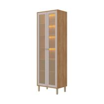Cristaleira Reflecta com LED e 2 Portas Cristaleira Reflecta com LED e 2 Portas