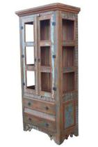 Cristaleira Rústica Mister em Madeira de Demolição - Cód 1818 Cristaleira Rústica Mister em Madeira de Demolição - Cód 1818