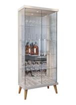 Cristaleira Tifanny Off White - Imcal Móveis