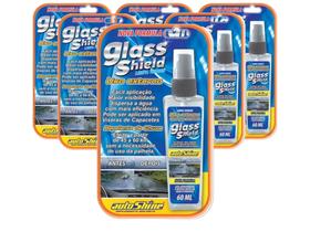 Cristalizador de vidros glass shield 60ml - 6 unidades