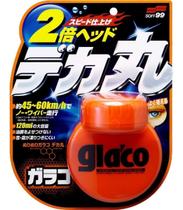 Cristalizador de Vidros Soft 99 Glaco Big 120ml limpeza automotiva repelente de chuva farois