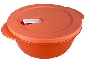 Cristalwave 1,5 litros Geração II Laranja/Salmão Tupperware Cristalwave 1,5 litros Geração II Laranja/Salmão Tupperware