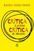 Crítica à análise crítica do discurso - PARABOLA EDITORIAL