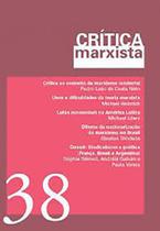 Crítica Marxista 38 - ano 2014