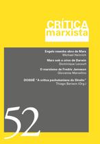 Crítica marxista - vol. 52 - ano 2021 Crítica marxista - vol. 52 - ano 2021