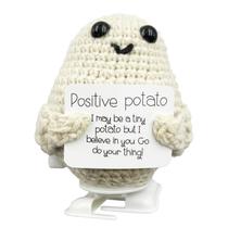 Crochê de caminhada Toy Stitch-Witch Wind-Up Positive Potato Walking