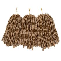 Crochê Hair Beyond Beauty Spring Twist 8 polegadas e 90 fios Crochê Hair Beyond Beauty Spring Twist 8 polegadas e 90 fios