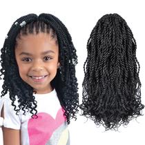 Crochê Hair VIOLET Senegalese Twist Wavy 20 cm, 8 pacotes, 120 fios