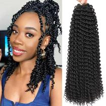 Crochê Water Wave de 14 cm Passion Twist Hair Ahrencan, 7 pacotes Crochê Water Wave de 14 cm Passion Twist Hair Ahrencan, 7 pacotes
