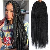 Crochet Braids Flagship de 18 polegadas para mulheres negras (8 pacotes)