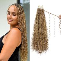 Crochet Braids knovotch Boho Box Braids 18 polegadas 27 para mulheres Crochet Braids knovotch Boho Box Braids 18 polegadas 27 para mulheres