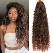 Crochet Hair AMUMI Goddess Locs, 24 polegadas, 8 pacotes para mulheres negras Crochet Hair AMUMI Goddess Locs, 24 polegadas, 8 pacotes para mulheres negras