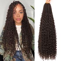 Crochet Hair AMUMI Goddess Locs, 30 polegadas, 8 pacotes para mulheres negras Crochet Hair AMUMI Goddess Locs, 30 polegadas, 8 pacotes para mulheres negras