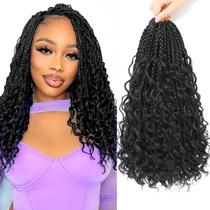 Crochet Hair BEFUNNY Goddess Box Braids 30 cm para mulheres negras