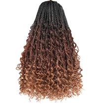 Crochet Hair Beverlee Boho Box Braids 14 polegadas, 8 pacotes para mulheres Crochet Hair Beverlee Boho Box Braids 14 polegadas, 8 pacotes para mulheres