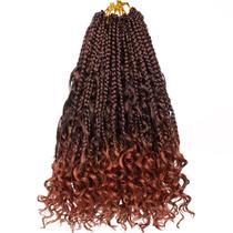 Crochet Hair Beverlee Boho Box Braids 14 polegadas, 8 pacotes Crochet Hair Beverlee Boho Box Braids 14 polegadas, 8 pacotes