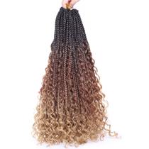 Crochet Hair Beverlee Boho Box Braids 24 polegadas, 8 pacotes 53