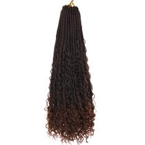 Crochet Hair Beverlee Boho Box Braids Goddess 24 polegadas T30 x8