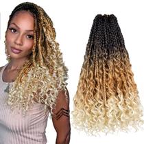 Crochet Hair Beverlee Goddess Boho Box Braids 35 cm, 8 pacotes Crochet Hair Beverlee Goddess Boho Box Braids 35 cm, 8 pacotes