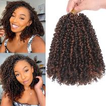 Crochet Hair COOKOO Yanky Twist, 10 polegadas, 8 pacotes, Mix Color Crochet Hair COOKOO Yanky Twist, 10 polegadas, 8 pacotes, Mix Color