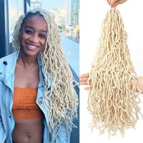 Crochet Hair Desire4hair Soft Locs 24 polegadas Blonde 613 x7 Crochet Hair Desire4hair Soft Locs 24 polegadas Blonde 613 x7