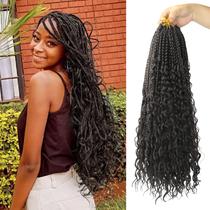 Crochet Hair Diha Goddess Box Braids 22 polegadas, 8 pacotes 4 Crochet Hair Diha Goddess Box Braids 22 polegadas, 8 pacotes 4