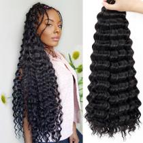 Crochet Hair Eerya Ocean Wave 76 cm, 6 pacotes para mulheres negras