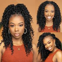 Crochet Hair Forevery Goddess Locs 30 cm Faux Locs, 6 pacotes Crochet Hair Forevery Goddess Locs 30 cm Faux Locs, 6 pacotes