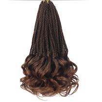 Crochet Hair kaluli French Curl 25 cm Braiding Hair 7 pacotes T30