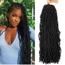 Crochet Hair Layashow Soft Locs, 24 polegadas, 7 pacotes para mulheres negras
