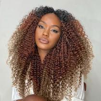 Crochet Hair Leeven Pre Looped Micro Kinky Curly 30 cm, 8 pacotes