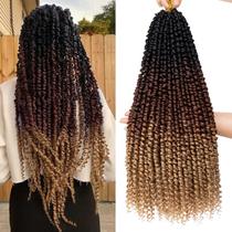 Crochet Hair Leeven Pretwisted Passion Twist 22 cm, 8 pacotes