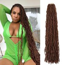 Crochet Hair Mytarku, 36 polegadas, Soft Locs, Curly Wavy, 7 pacotes Crochet Hair Mytarku, 36 polegadas, Soft Locs, Curly Wavy, 7 pacotes