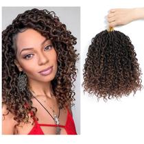 Crochet Hair Sambraid Goddess Locs 25 cm, 8 pacotes para mulheres negras