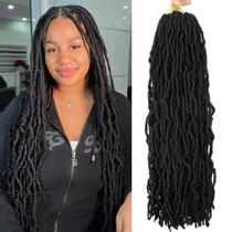 Crochet Hair Soft Locs de 26 polegadas Faux Locs, 8 pacotes para mulheres negras Crochet Hair Soft Locs de 26 polegadas Faux Locs, 8 pacotes para mulheres negras