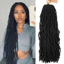 Crochet Hair Soft Locs Faux Locs Braids, 22 polegadas, 6 pacotes Crochet Hair Soft Locs Faux Locs Braids, 22 polegadas, 6 pacotes