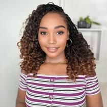 Crochet Hair Yewell Goddess Box Braids 12 polegadas, 9 pacotes para mulheres