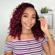 Crochet Hair Yewell Goddess Box Braids 30 cm Boho Curly Ends
