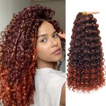 Crochet Hair YXCHERISHAIR GoGo Curl sintético de 12 polegadas, 8 pacotes